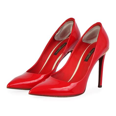 louis vuitton eyeline pump red|Louis Vuitton high heels.